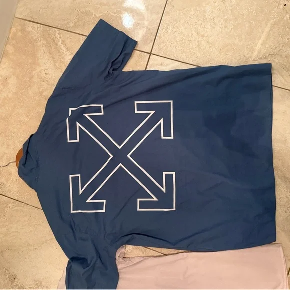 2 Off White Button up deal Authentic Deal